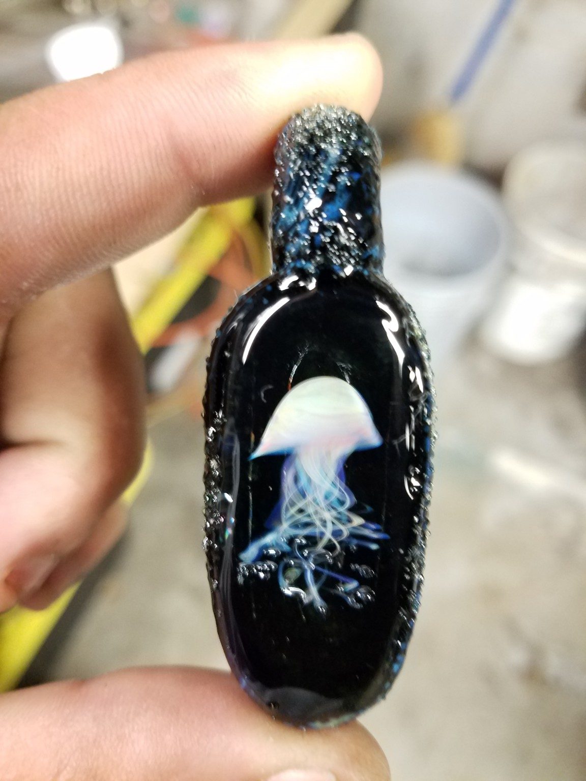 Borosilicate glass work by Jose Valdes